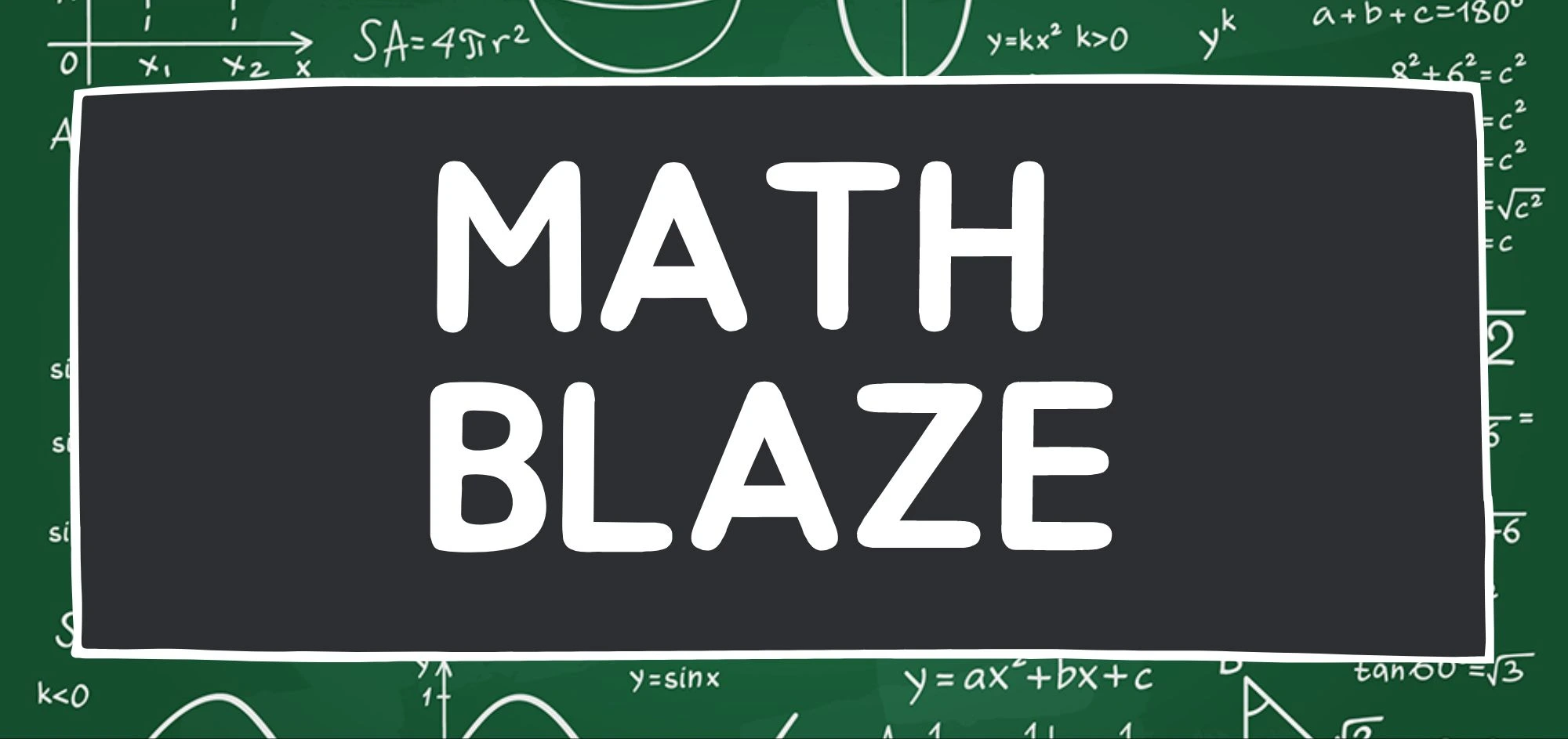 Math Blaze page